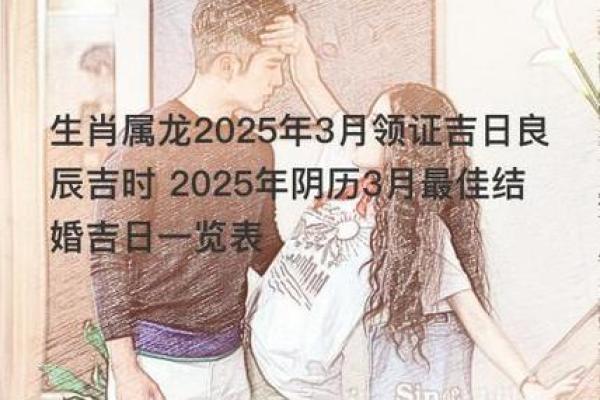 男兔女龙2025年结婚吉日 男兔女龙2025年结婚吉日