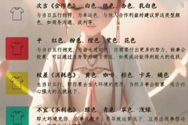 每日五行穿衣指南2025年4月29日