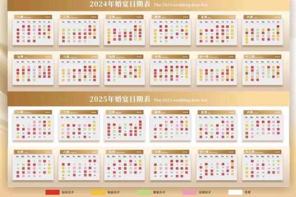 2025年适合结婚的日子一览表 2025年适合结婚的日子一览表