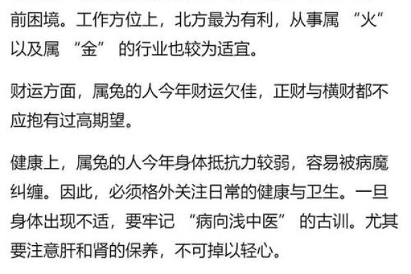 属兔人2025年运势完整版_2025年属兔运气怎么样 属兔人2025年运势完整版_2025年属兔运气怎么样