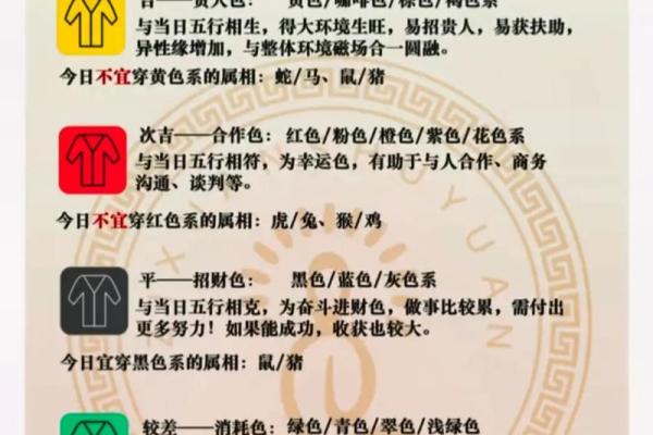 2025年3月17日今日五行穿衣颜色大吉 2025年3月17日今日五行穿衣颜色大吉
