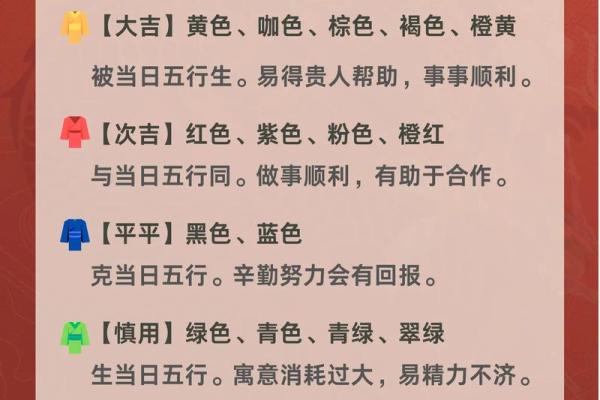 2025年4月20日今日五行穿衣颜色大吉 2025年4月20日今日五行穿衣颜色大吉