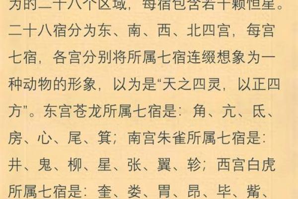 二十八星宿守护紫薇揭秘古代星象的神秘力量 二十八星宿守护紫薇揭秘古代星象的神秘力量