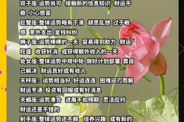 十二星座每日运势解析今日运势大揭秘 十二星座每日运势解析今日运势大揭秘