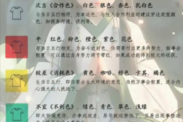 2022年7月9日五行穿衣指南