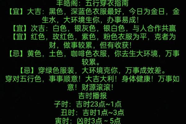 2025年4月14日穿衣五行