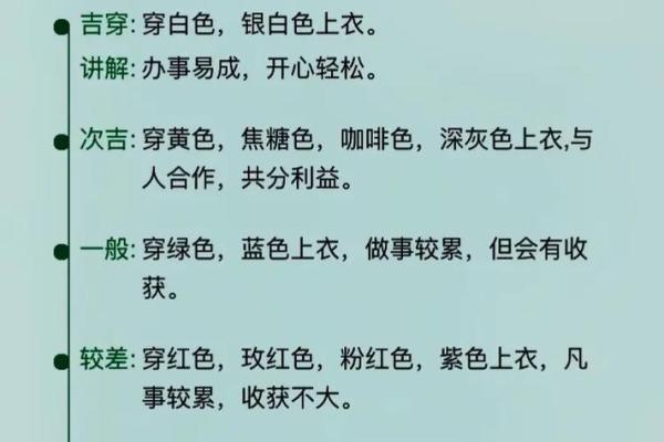 每日穿衣五行颜色运势2025年4月11日 每日穿衣五行颜色运势2025年4月11日
