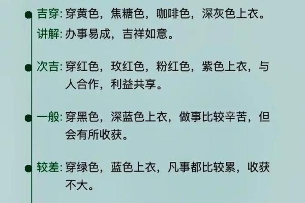 五行穿衣每日分享今天穿什么颜色2025年4月11日 五行穿衣每日分享今天穿什么颜色2025年4月11日
