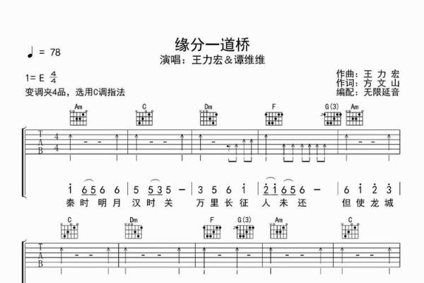 缘分一道桥原唱 缘分一道桥原唱歌曲歌词