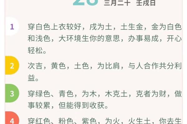 2025年4月27日五行穿衣