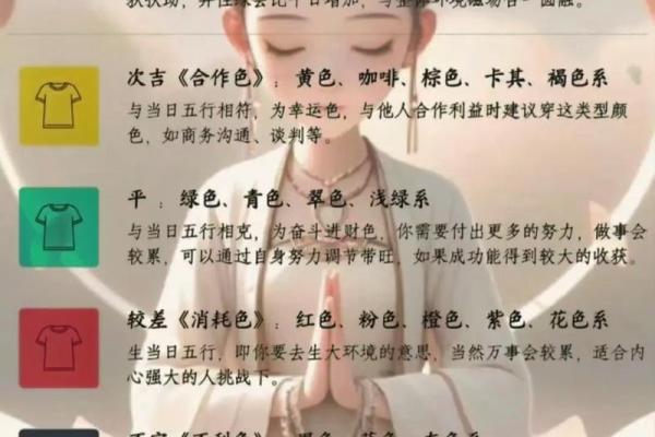每日五行穿衣指南2024年3月23日 每日五行穿衣指南2024年3月23日