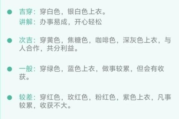 每日五行穿衣指南2024年3月23日 每日五行穿衣指南2024年3月23日