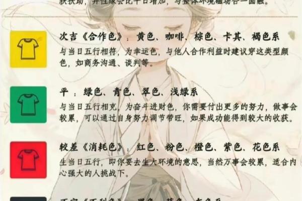 2025年4月13日五行穿衣每日分享 2025年4月13日五行穿衣每日分享