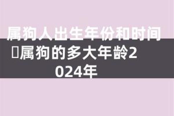 属狗的多大了岁数表 属狗年龄对照表2023年最新岁数查询