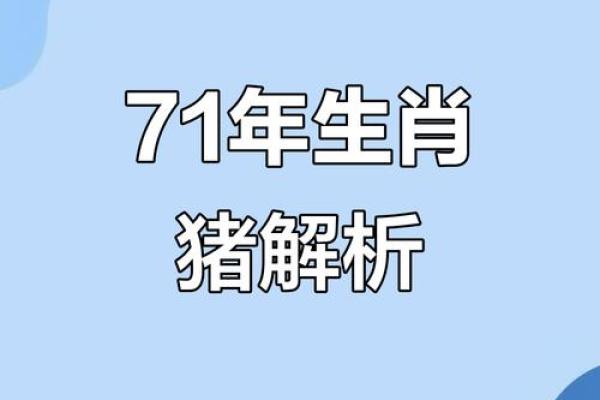 71年属猪人2025年运势及运程_2025年71属猪人的全年运势如何